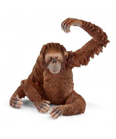 Figura De Orangutan Hembra...